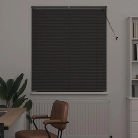 Persiana de Janela Cinzento-escuro 80 x 130 cm Alumínio