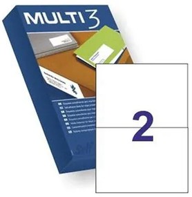 Etiquetas Autocolantes Multi3 210x148 mm – Caixa com 500 Folhas