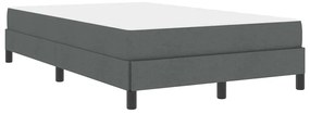 Cama Box Outros Cinzento escuro 120 x 190 cm tecido