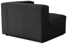 Sofá de 2 Lugares Mora – Antracite – 220x69x90 cm