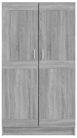 Estante 82,5x30,5x150 cm derivados de madeira cinzento sonoma