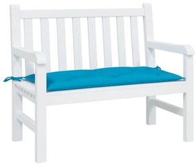 Almofadão p/ banco jardim 100x50x7 cm tecido oxford azul-claro