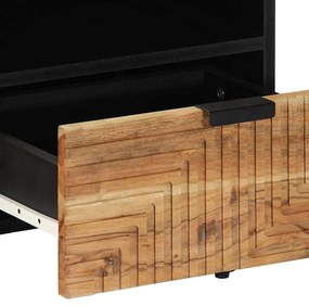 Mesa de Café vidaXL 80x54x40 cm Madeira de Acácia Sólida