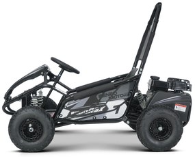 Buggy Kart a gasolina para crianças Motors BUGGY RSX - 98 cm³ Preto