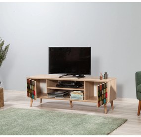 TV Stand Truva – Carvalho Sonoma – 140x50x40 cm