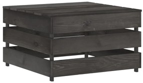 Mesas de paletes para jardim 2 pcs pinho impregnado