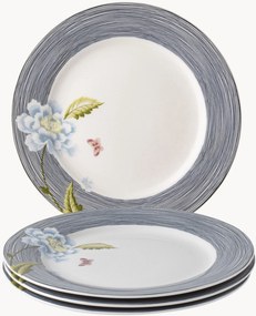 Pratos de pequeno-almoço em porcelana Heritage Collectables, conjunto de 4