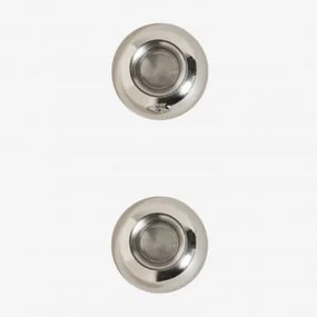 Pack De 2 Tigelas Em Aço Inoxidável Ladispoli Ø12 Cm - Sklum