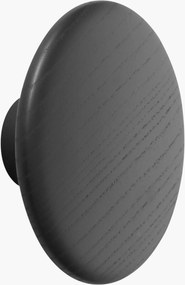 Cabide de parede em madeira de carvalho Dots, Ø 17 cm