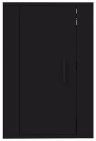Móveis de TV de parede 2 pcs 40x34,5x60 cm preto
