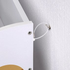 Estante infantil para brinquedos e livros 93 x 30 x 100 cm Branca
