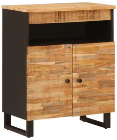 vidaXL Armário lateral com armazenamento Castanho 60 x 33 x 75 cm