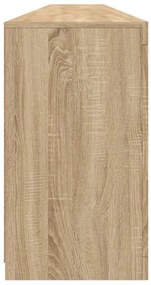 Aparador com luzes LED 283x37x67 cm carvalho sonoma