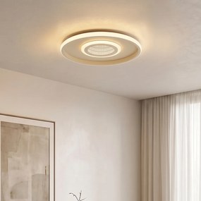 Candeeiro de Teto Moderno Branco incl. LED comutador de 3 fases - Frini
