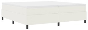 Cama Box de Primavera vidaXL Creme 200x200 cm Tecido de Corduroy