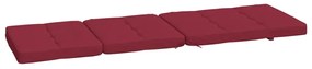 Almofadões p/ cadeira terraço 2pcs tecido oxford vermelho tinto