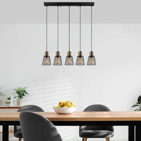 Candeeiro Kemtel – Preto Antique – 85 x 16 x 115 cm