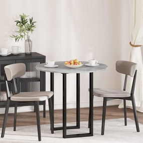 vidaXL Tampo de Mesa Cinzento cimento 80 x 80 x 1,5 cm