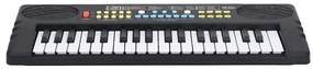 37 teclas piano teclado elétrico com microfone para crianças