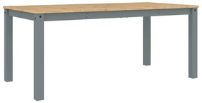 Mesa de jantar Panama 180x90x75 cm pinho maciço cinzento