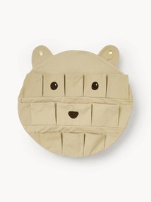 Organizador de parede em algodão orgânico Bear