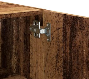 Armário parede 60x31x70 cm derivados de madeira madeira velha