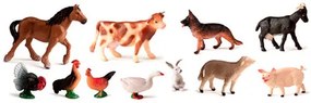 Jogo Miniland Animais da Quinta 11 Figuras