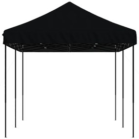 Tenda para festas pop-up dobrável 580x292x315 cm preto