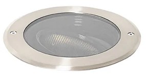 Foco de chão exterior em aço AR111 ajustável IP65 - Delux Honey Moderno