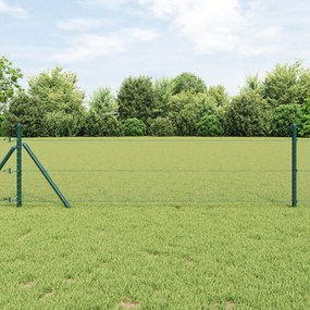 Cerca Hexagonal vidaXL Cinza 0.8x100 m Aço