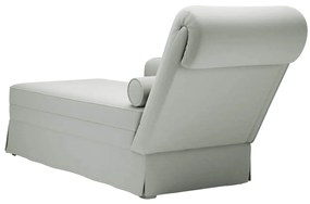 Chaise lounge c/ reforço/apoio de braços direito veludo