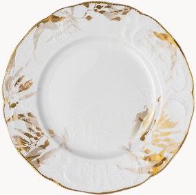 Prato raso em porcelana Heritage Midas