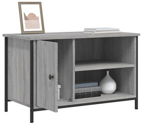 Móvel de TV 80x40x50 cm derivados de madeira cinzento sonoma
