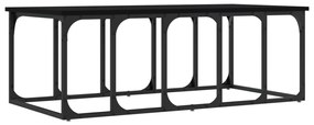 Mesa de centro 100x50x35,5 cm derivados de madeira preto