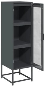 Móvel alto 36x39x123 cm aço laminado a frio antracite
