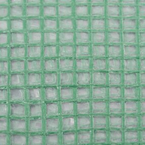 Cobertura de substituição p/ estufas 9 m² 200x450x200 cm verde
