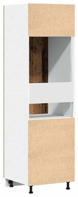 Armário p/ frigorífico “Lyon” 60x57x207cm madeira velha