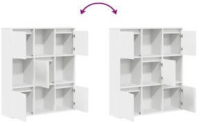 Estante 89x24x101,5 cm derivados de madeira branco