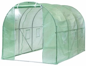 Estufa 3,5x2x2 m verde