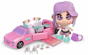 Boneca Trotties Trottie Emma  44 cm Carro 25 cm