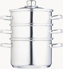 Cozedor a vapor em aço inoxidável Pro