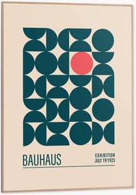 Impressão digital emoldurada Bauhaus