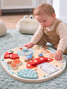 Quadro de atividades multi-puzzles HAPPY FOREST em madeira FSC® madeira