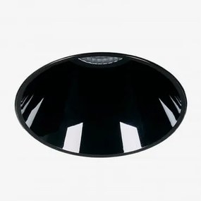 Downlight Led Embutido Sem Moldura Trimless Redondo Ø3,6 Cm Em Alumínio Luisiana Preto & 3 W & 19º & Branco Frio 4000k - Sklum