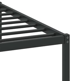 Estrutura de cama sem colchão 183x213 cm carvalho sonoma