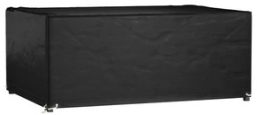 vidaXL Capa p/ mobiliário de jardim 8 ilhós 180x122x75 cm retangular