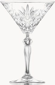 Copos de martini de cristal Melodia, conjunto de 6