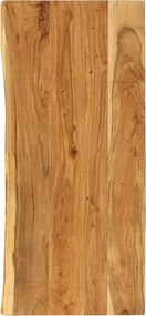 vidaXL Tampo p/ móvel toucador WC 114x52x2,5 cm madeira acácia maciça