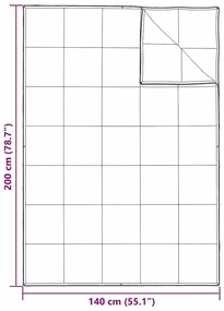 Colchas &amp; Duvets Branco 140 x 200 cm Penugem