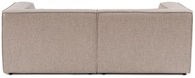 Sofá 2 Lugares Sora – Bege Areia – 190x65x95 cm